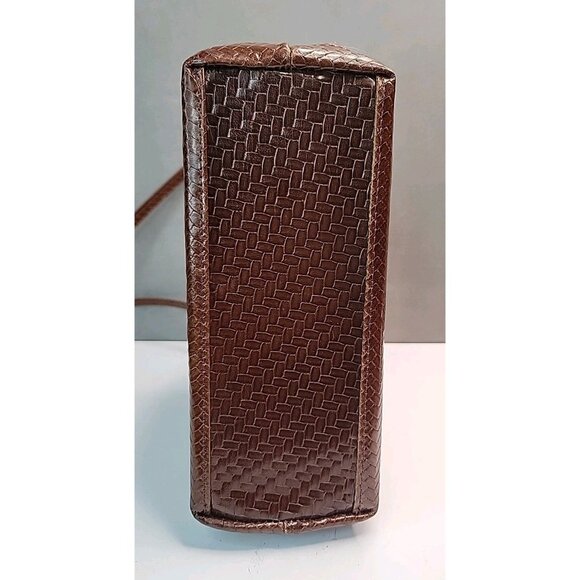 Vtg RARE T. Cappelli Plano Texas Handbag Shoulder Crossbody Purse Southwest Rug - Picture 5 of 16